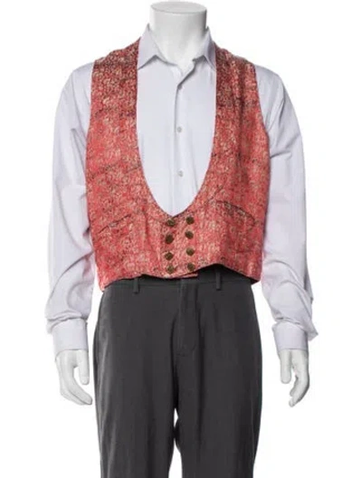 Pre-owned Levi's Vintage 1950's Vest In Red