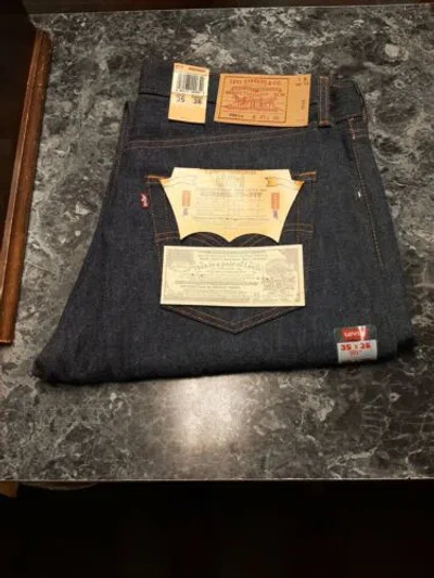 Pre-owned Levi's Vintage (1993)  501 Jeans - Made In Usa - With Tags - Indigo In Blue