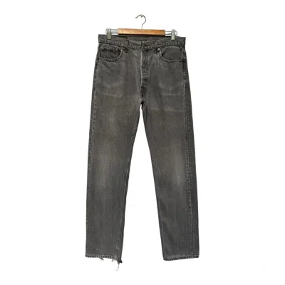 Pre-owned Levi's Vintage 1995  Usa Black Faded Distressed Jeans