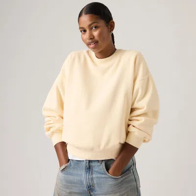 Levi's Vintage Boxy Sweatshirt In Neutral