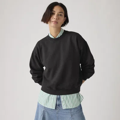 Levi's Vintage Boxy Sweatshirt In Black