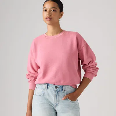 Levi's Vintage Boxy Sweatshirt In Pink