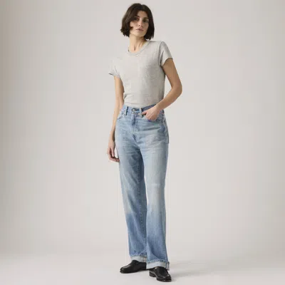 Levi's Vintage Clothing 1950's 701 Jeans In Multi