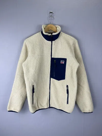 Pre-owned Levis Vintage Clothing X Vintage Levi Strauss & Co Retro Single Pocket Sherpa Jacket In Khaki