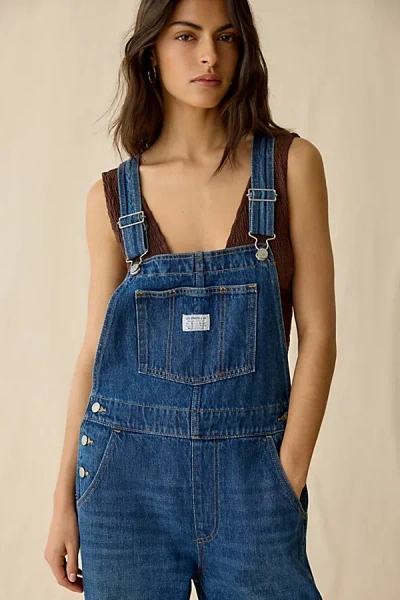 Levi's Vintage Denim Overalls In Propose To Me, Women's At Urban Outfitters In Blue