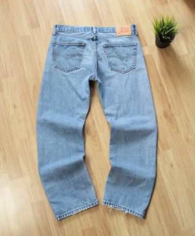 Pre-owned Levi's Vintage Levis 501 Straight Jeans W34 L30 In Blue