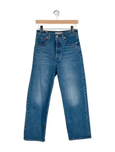 Pre-owned Levi's Vintage Straight Leg Jeans In Blue