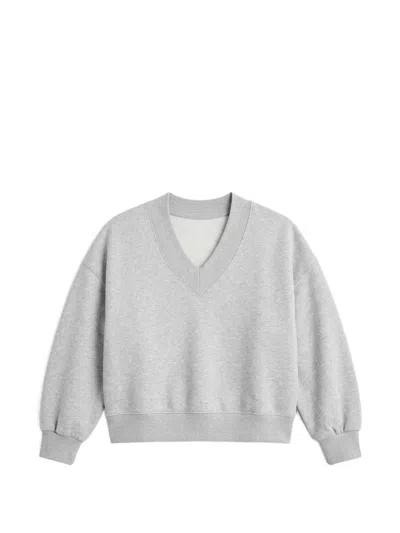 Levi's V-neck Sweatshirt In Gray