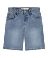 Levi's Waistband Shorts In Blue