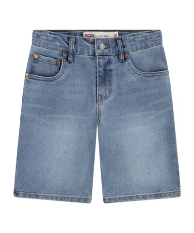 Levi's Waistband Shorts In Blue