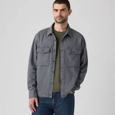 Levi's Waller Relaxed Shirt In Gray