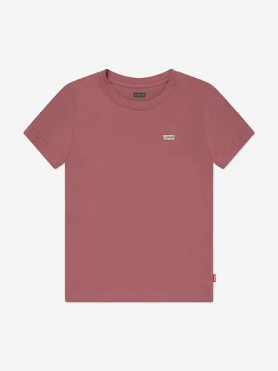 Levi's Wear Kids' Boys Batwing Chest Hit T-shirt In Red