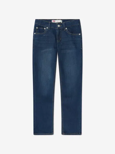 Levi's Wear Kids' Boys Cotton Denim Slim Fit 511 Jeans 10 Yrs Blue