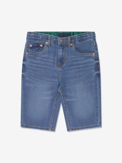 Levi's Wear Kids' Boys Slim Fit Eco Shorts In Blue