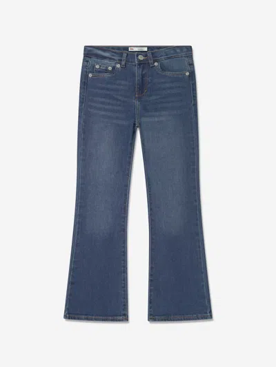 Levi's Wear Girls 726 High Rise Flare Jeans In Blue