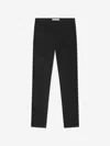 LEVI'S WEAR GIRLS COTTON DENIM PULL ON LEGGINGS 12 YRS BLACK