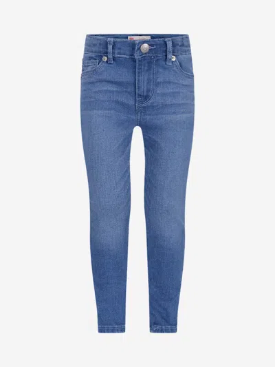 Levi's Wear Kids' Girls Skinny Fit 711 Denim Jeans 5 Yrs Blue