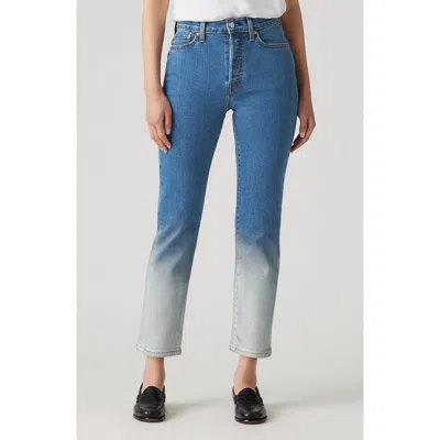 Levi's® Wedgie Gradient Hue Crop Straight Leg Jeans In My Moment