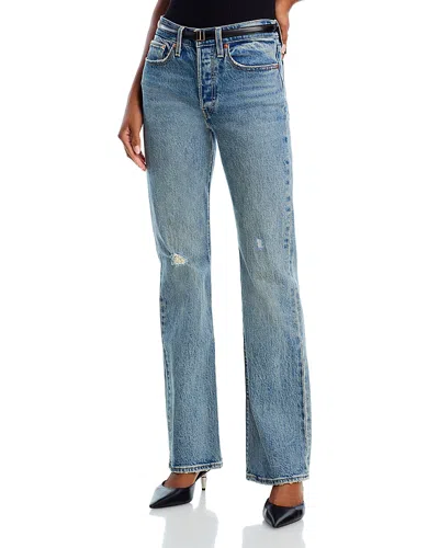 Levi's Wedgie High Rise Bootcut Jeans In Boots Are Back In Town In Blue