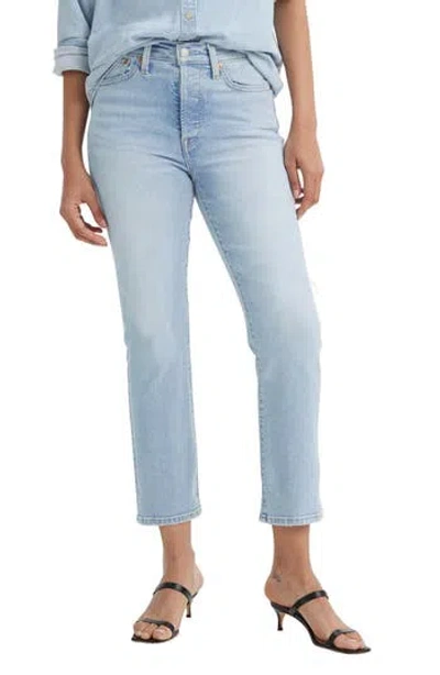 Levi's® Wedgie High Waist Button Fly Straight Leg Jeans In The Bells And Whistles