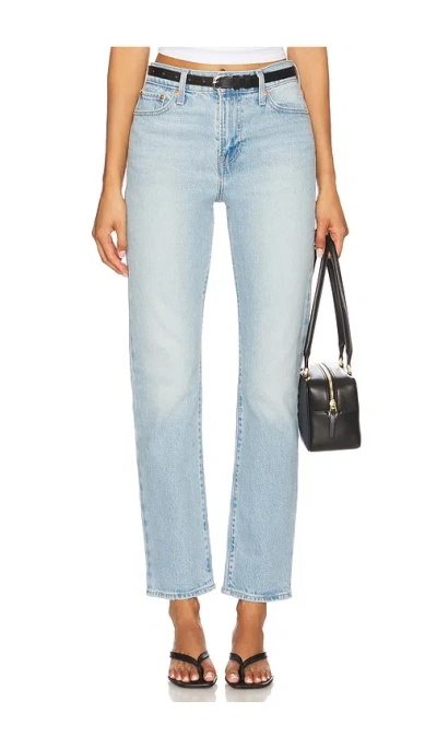 Levi's Wedgie Slim Jeans In Blue