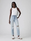 Levi's Wedgie Straight Fit Women's Jeans 24x26 In Generation Next