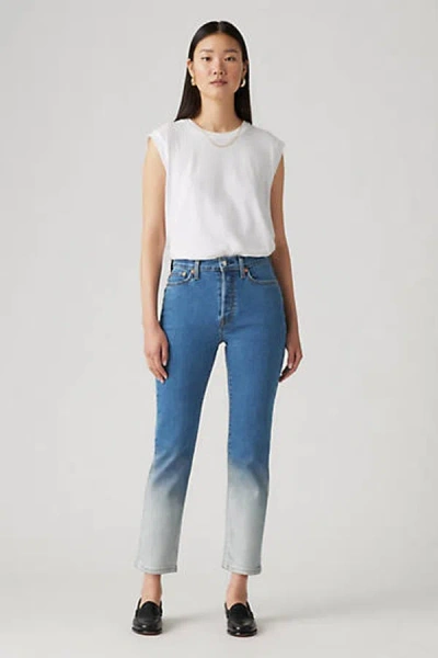 Levi's Wedgie Straight Jeans In Blue