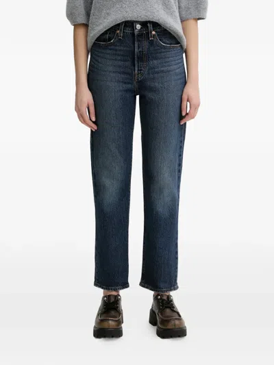 Levi's Wedgie Straight Jeans In Blue