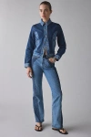Levi's Wedgie Western Bootcut Jean In Practically Pieced/medium Wash, Women's At Urban Outfitters