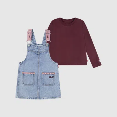 Levi's Western Skirtall Set Toddler Girls 2t-4t 2t In Multi