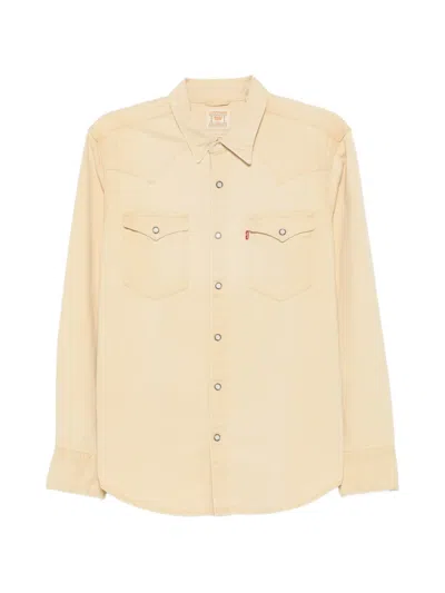 Levi's Western-style Press-stud Shirt In Neutral