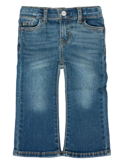 Levi's Kids' Whiskering-effect Jeans In Blue