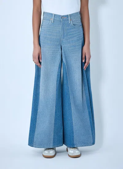 Levi's Wide-leg Denim Trousers In Blue