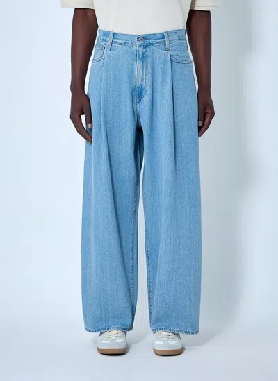 Levi's Wide-leg Denim Trousers In Blue