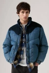 Levi's Wild West Short Puffer Jacket In Blue