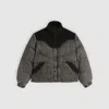 Levi's Wild West Short Puffer Jacket In Gray