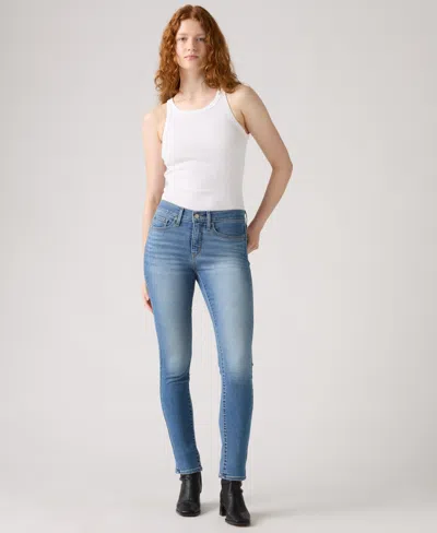 Levi's Women's 311 Mid Rise Shaping Skinny Jeans In Blue