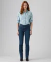 Levi's Women's 315 Shaping Mid Rise Lightweight Bootcut Jeans In Blue