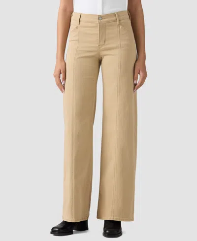Levi's Women's 318 Seamed Wide-leg Jeans In Burgundy
