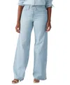 Levi's 318 Shaping Wide Leg Jeans In Blue