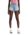 Levi's Premium Women's 501 Button Fly Cotton High-rise Denim Shorts In Micro Vibes