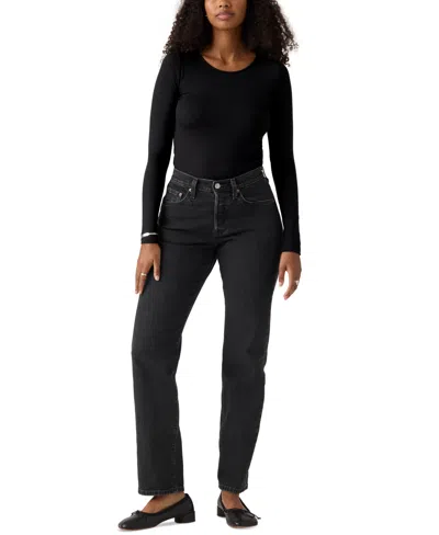 Levi's Women's 501 Curve High-rise Straight-leg Jeans
