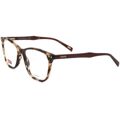 Levi's Women's 52 Mm Pink Opticals In Brown