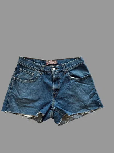 Levi's Women's 569 Denim Shorts In Medium Wash In Blue