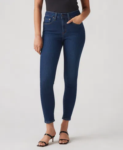 Levi's Women's 721 High-rise Stretch Skinny Jeans In Blue