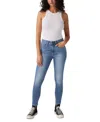 Levi's Women's 721 High-rise Stretch Skinny Jeans In Blue
