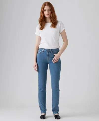 Levi's Women's 724 Straight-leg Jeans In Blue