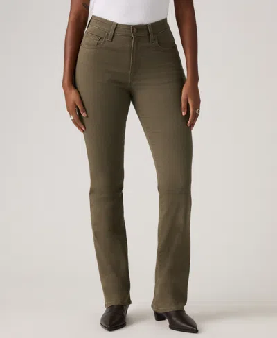 Levi's Women's 725 High-rise Bootcut Jeans In Green