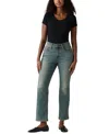 Levi's Women's 725 High-rise Kick Boot Jeans In Blue