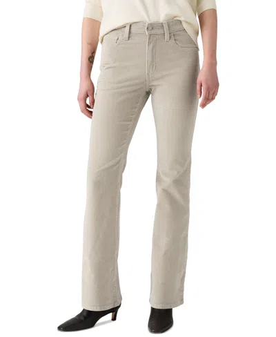 Levi's Women's 726 High Rise Slim Fit Flare Jeans In Neutral